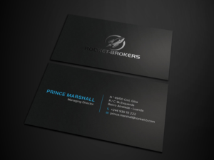 Visitenkarten-Design von Tripti Ranjan Gain für ROCKET BROKERS | Design: #22415882