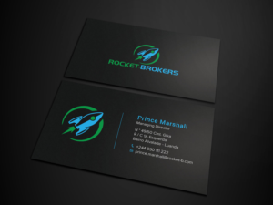 Visitenkarten-Design von Tripti Ranjan Gain für ROCKET BROKERS | Design: #22415883