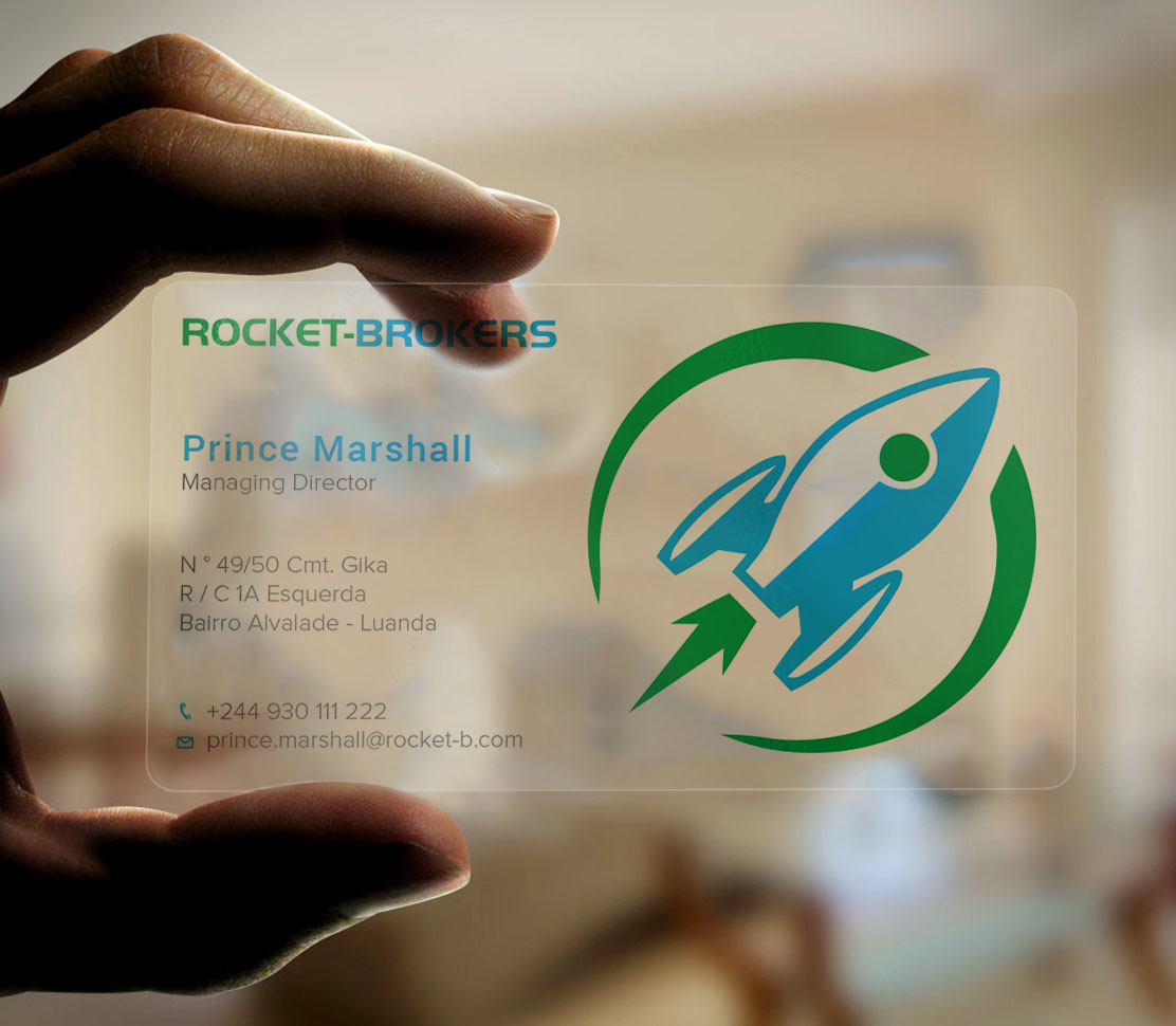 Design de Carte de Visite par Tripti Ranjan Gain pour ROCKET BROKERS | Design #22416994