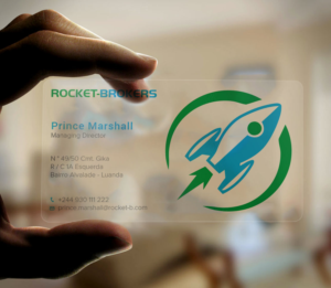 Business Card Design by Tripti Ranjan Gain for ROCKET BROKERS | Design: #22416994