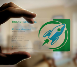 Business Card Design by Tripti Ranjan Gain for ROCKET BROKERS | Design: #22416996