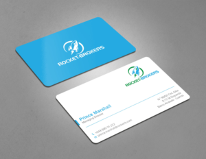 Business Card Design by Tripti Ranjan Gain for ROCKET BROKERS | Design: #22416997