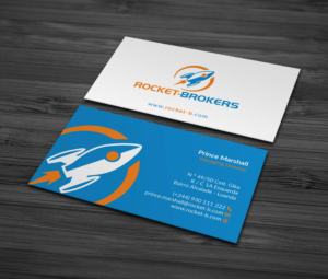 Visitenkarten-Design von MDesign für ROCKET BROKERS | Design: #22436528