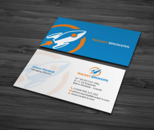 Visitenkarten-Design von MDesign für ROCKET BROKERS | Design: #22436529