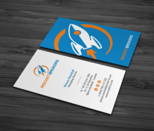 Visitenkarten-Design von MDesign für ROCKET BROKERS | Design: #22436531