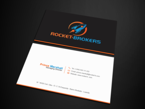 Business Card Design by HAKIMA 2 for ROCKET BROKERS | Design: #22418097