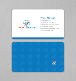 Business Card Design by Uttom 2 for ROCKET BROKERS | Design: #22419961