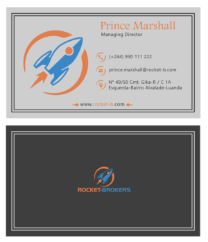 Visitenkarten-Design von Kreative Destiny für ROCKET BROKERS | Design #22427140