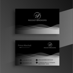 Visitenkarten-Design von Kenan 5 für ROCKET BROKERS | Design: #22426153