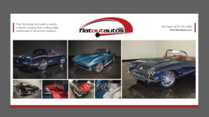 Flat Out Autos SEMA Booth Display | Diseño de Stand de Feria por M K G