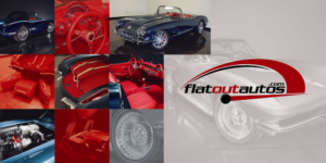 Flat Out Autos SEMA Booth Display | Diseño de Stand de Feria por rafaeldsgn