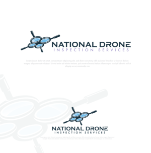 National Drone Inspection Service | Diseño de Logo por Mosa Abo swelem