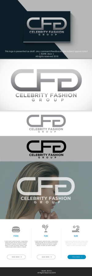 Celebrity Fashion Group | Logo-Design von Kim Ji