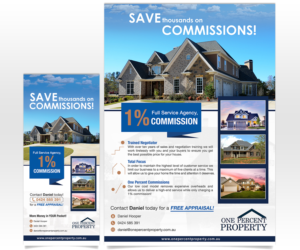 REAL ESTATE MAILBOX DROP FLYER | Flyer Design by Luniere Designs