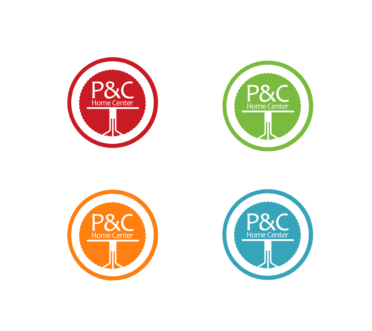 Diseño de Logo por Forever Brands para P & C Home Center | Diseño #3069681