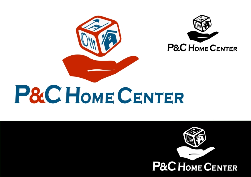 Logo Design by Fabio Piscicelli for P & C Home Center | Design #3052203