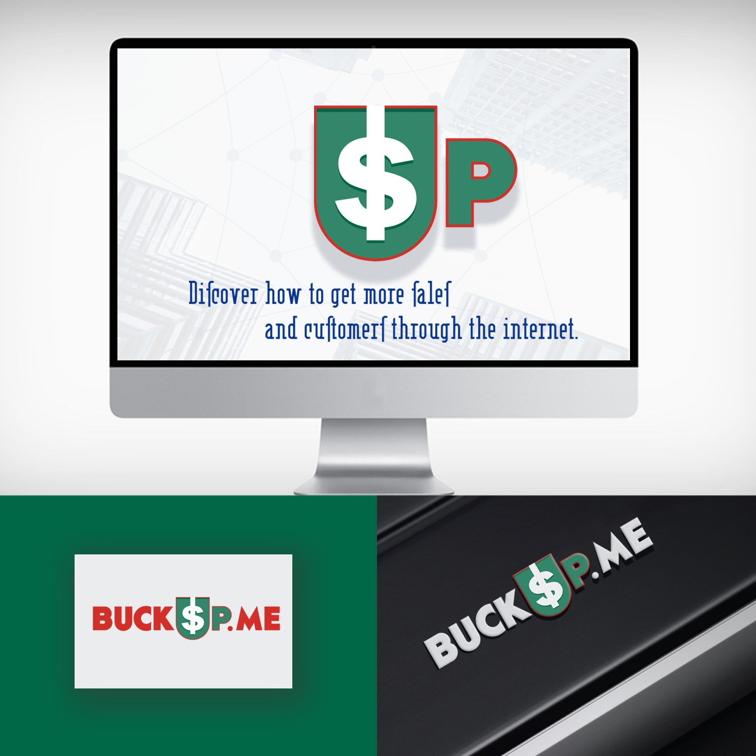Logo Design by Homgraf Taller Grafico for Buck Up | Design #22465655