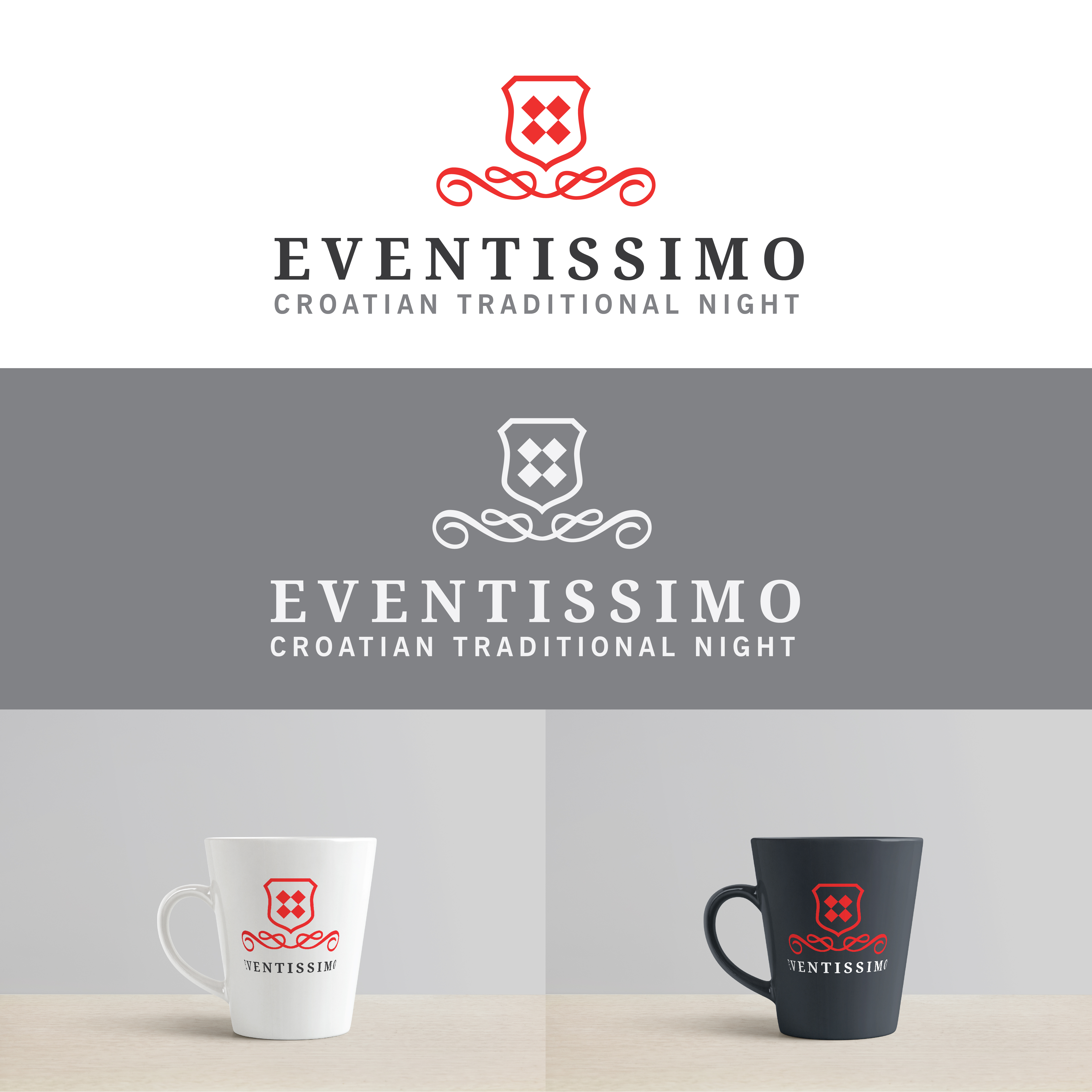 Logo Design by @gus for Eventissimo j.d.o.o. | Design #22420179
