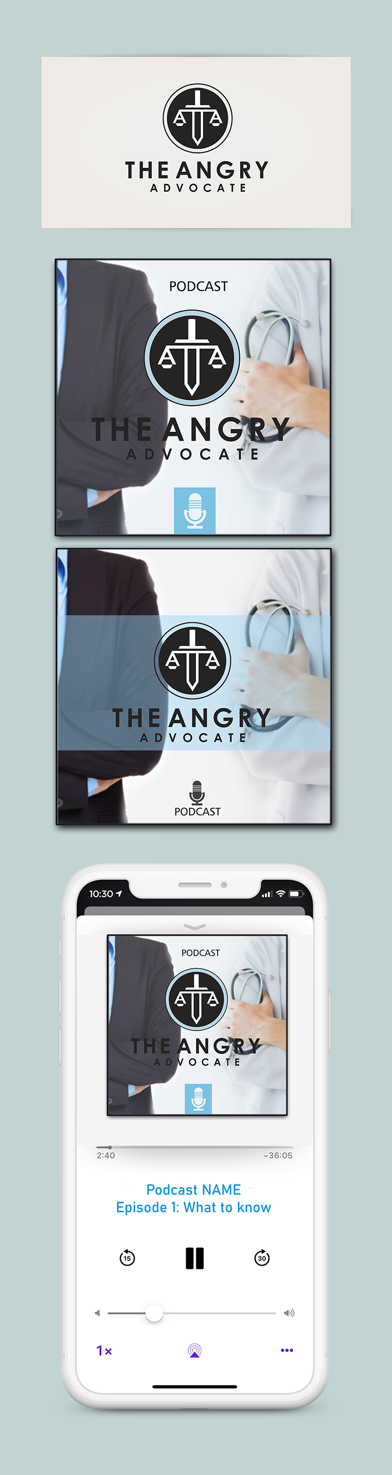 Podcast Design by Alpha_Creative for this project | Design #22502692
