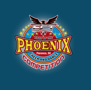 FIGHT OF THE PHOENIX CHEER AND DANCE COMPETITION | T-Shirt-Design von NILDesigns