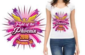 FIGHT OF THE PHOENIX CHEER AND DANCE COMPETITION | T-Shirt-Design von Al Pech