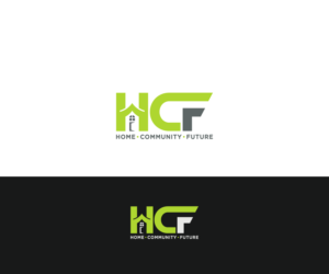 HCF (would consider the words: Home-Community-Future if it is not too busy).  | Logo Design by anico