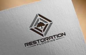 Restoration Flooring | Logo Design by akterkhadijars