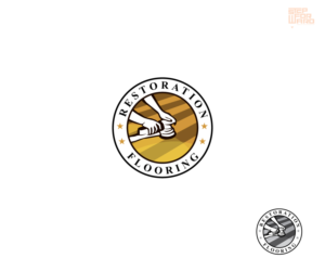 Restoration Flooring | Logo Design by step forward 2