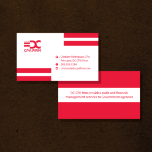 DC CPA Firm | Logo Design by FourtuneDesign