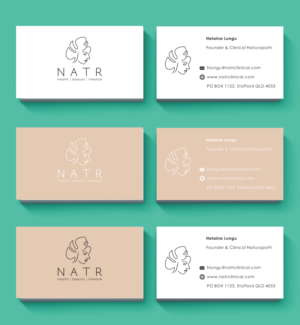 Logo Design by bijuak for NATR Health & Beauty | Design: #22434663