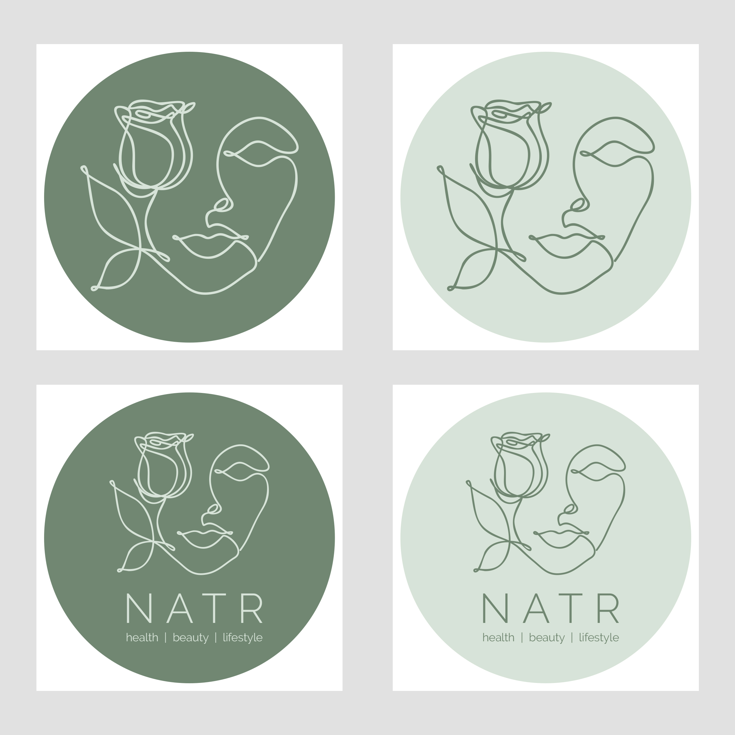 Diseño de Logo por Ana White para NATR Health & Beauty | Diseño #22498056