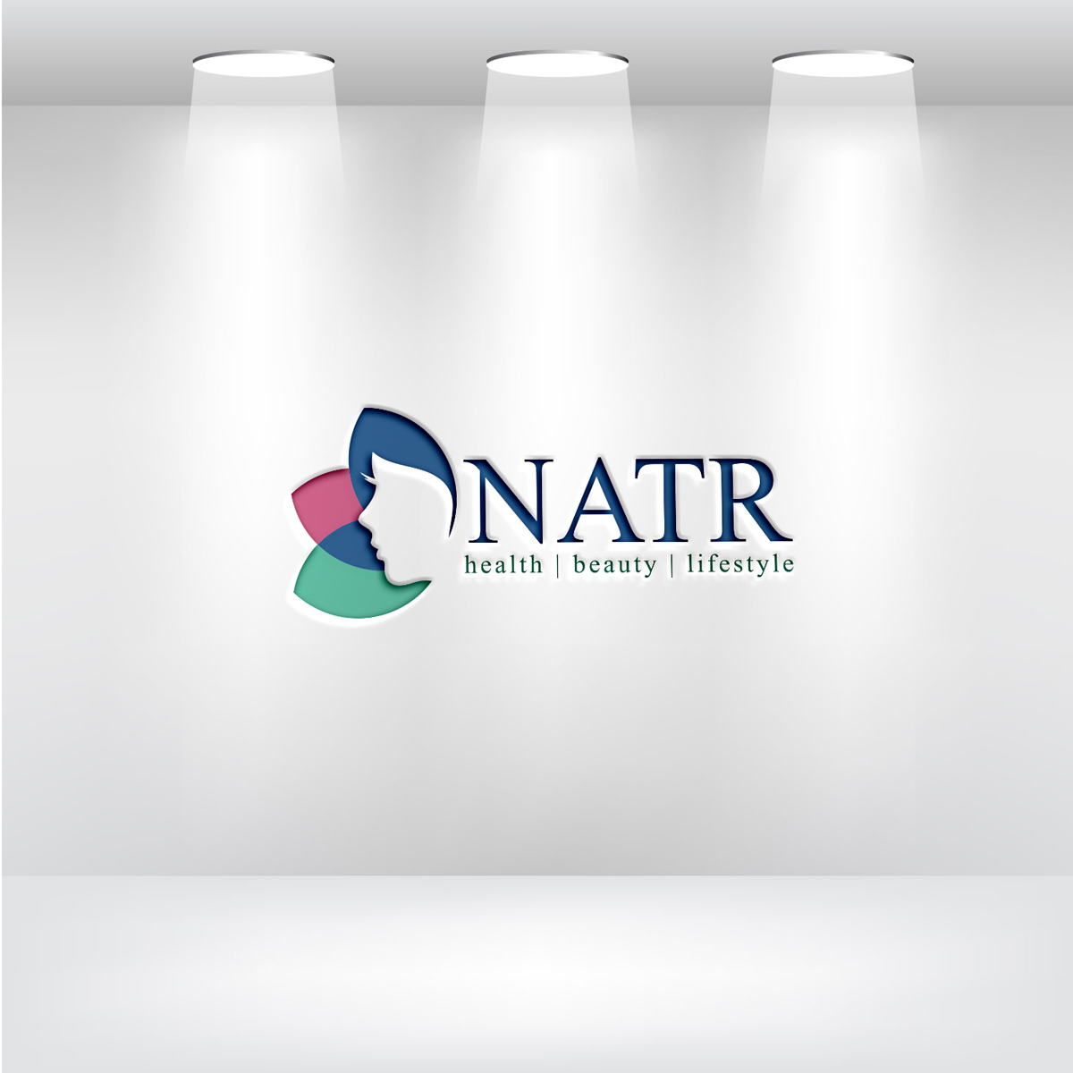 Logo Design by Hatha for NATR Health & Beauty | Design #22422982