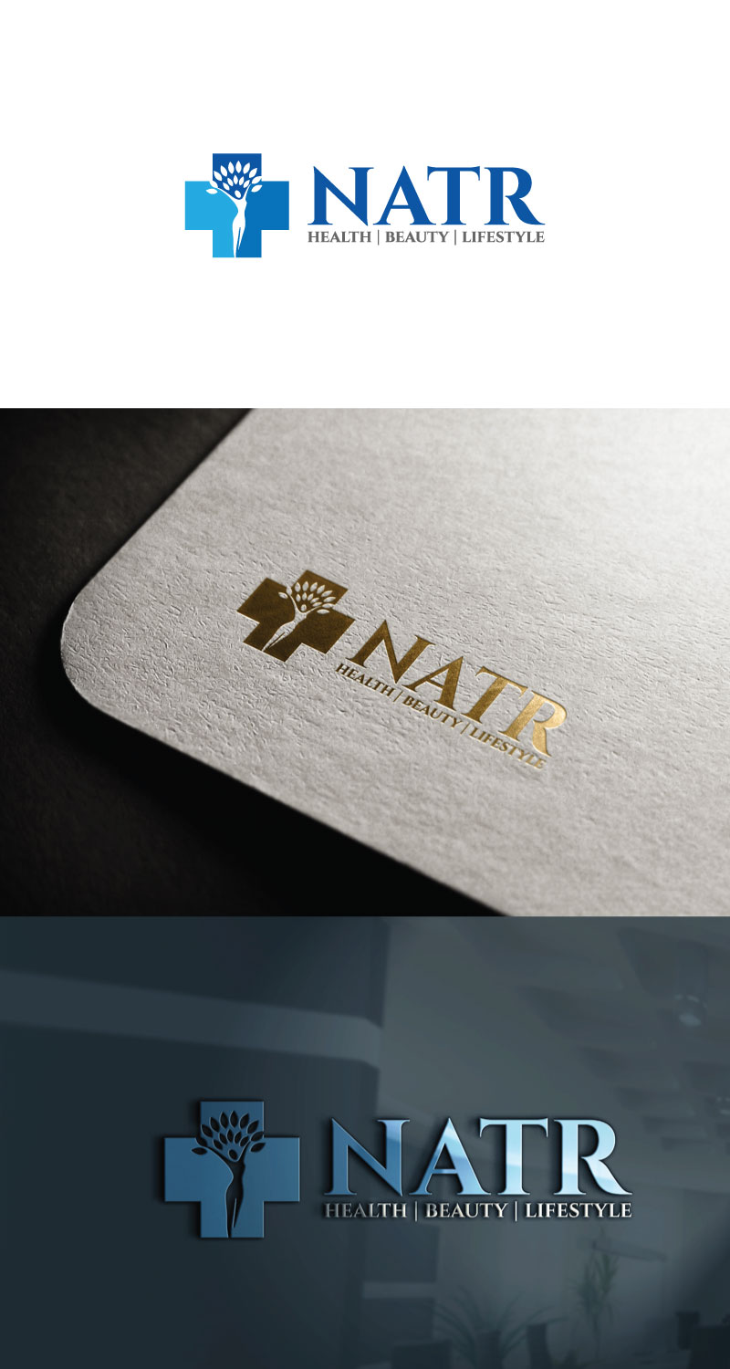 Logo Design by mdrh for NATR Health & Beauty | Design #22424002