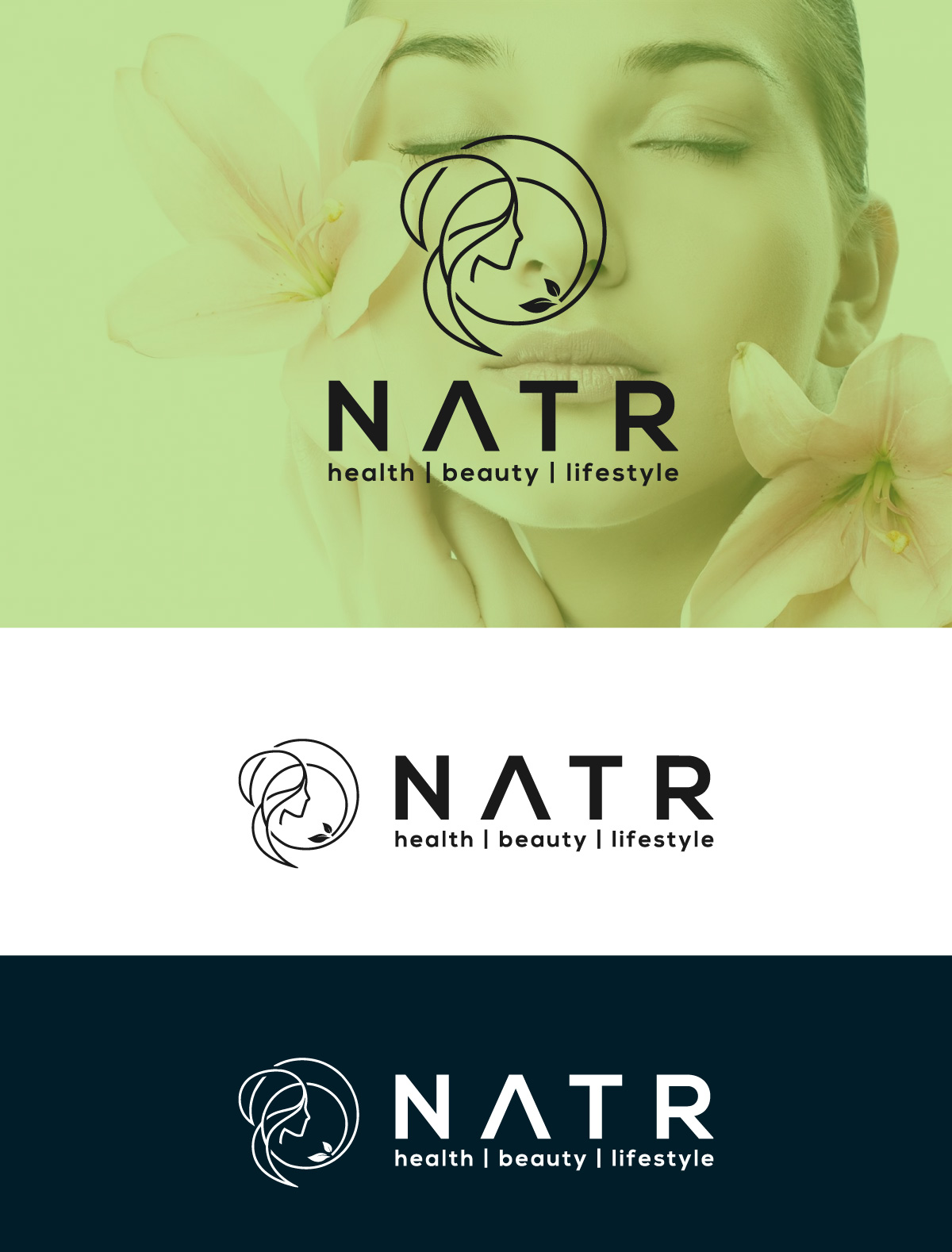 Logo Design by kaisa design for NATR Health & Beauty | Design #22431763