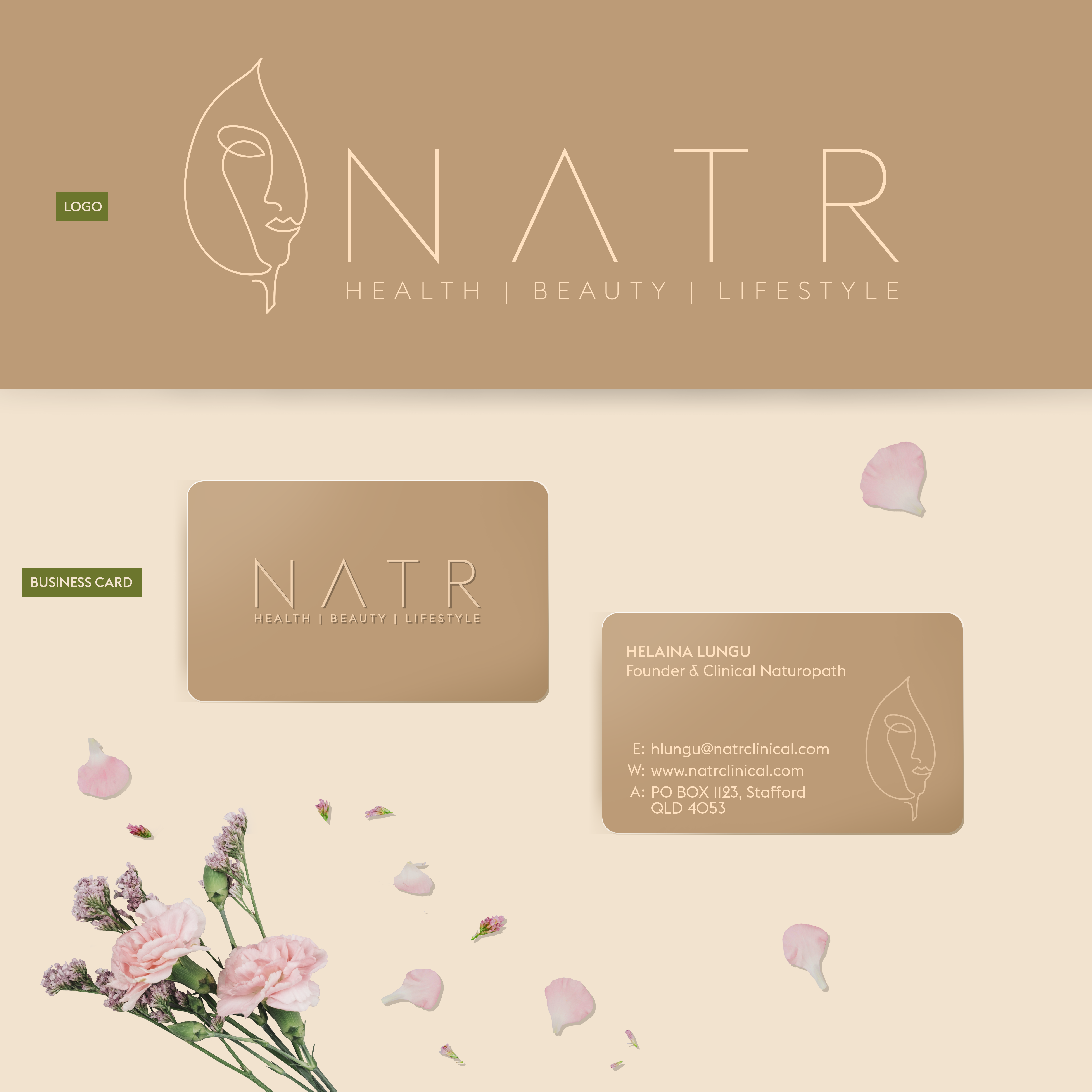 Logo Design by Ashna_AtPineapple for NATR Health & Beauty | Design #22468322
