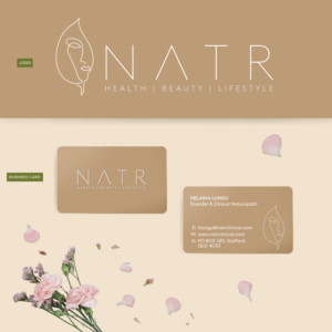 Logo Design by Ashna_AtPineapple for NATR Health & Beauty | Design: #22468323