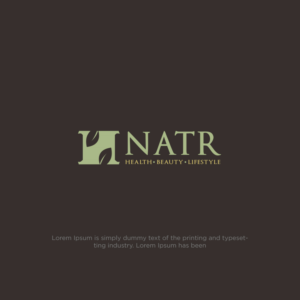 Logo Design by luthfanajah 2 for NATR Health & Beauty | Design: #22451569