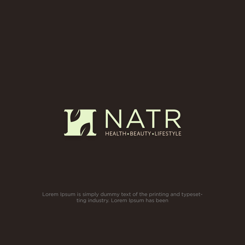 Diseño de Logo por luthfanajah 2 para NATR Health & Beauty | Diseño #22456290