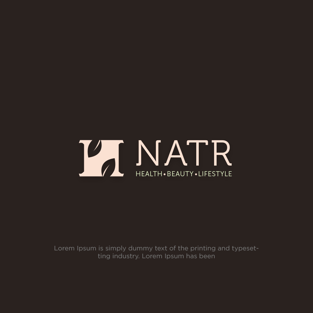 Diseño de Logo por luthfanajah 2 para NATR Health & Beauty | Diseño #22456292