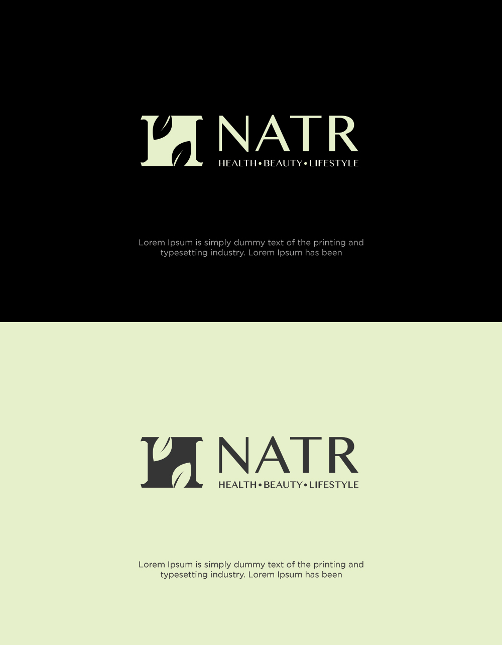 Diseño de Logo por luthfanajah 2 para NATR Health & Beauty | Diseño #22465006