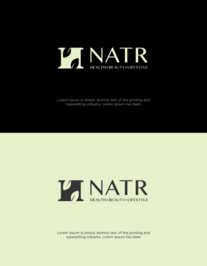 Logo Design by luthfanajah 2 for NATR Health & Beauty | Design: #22465006