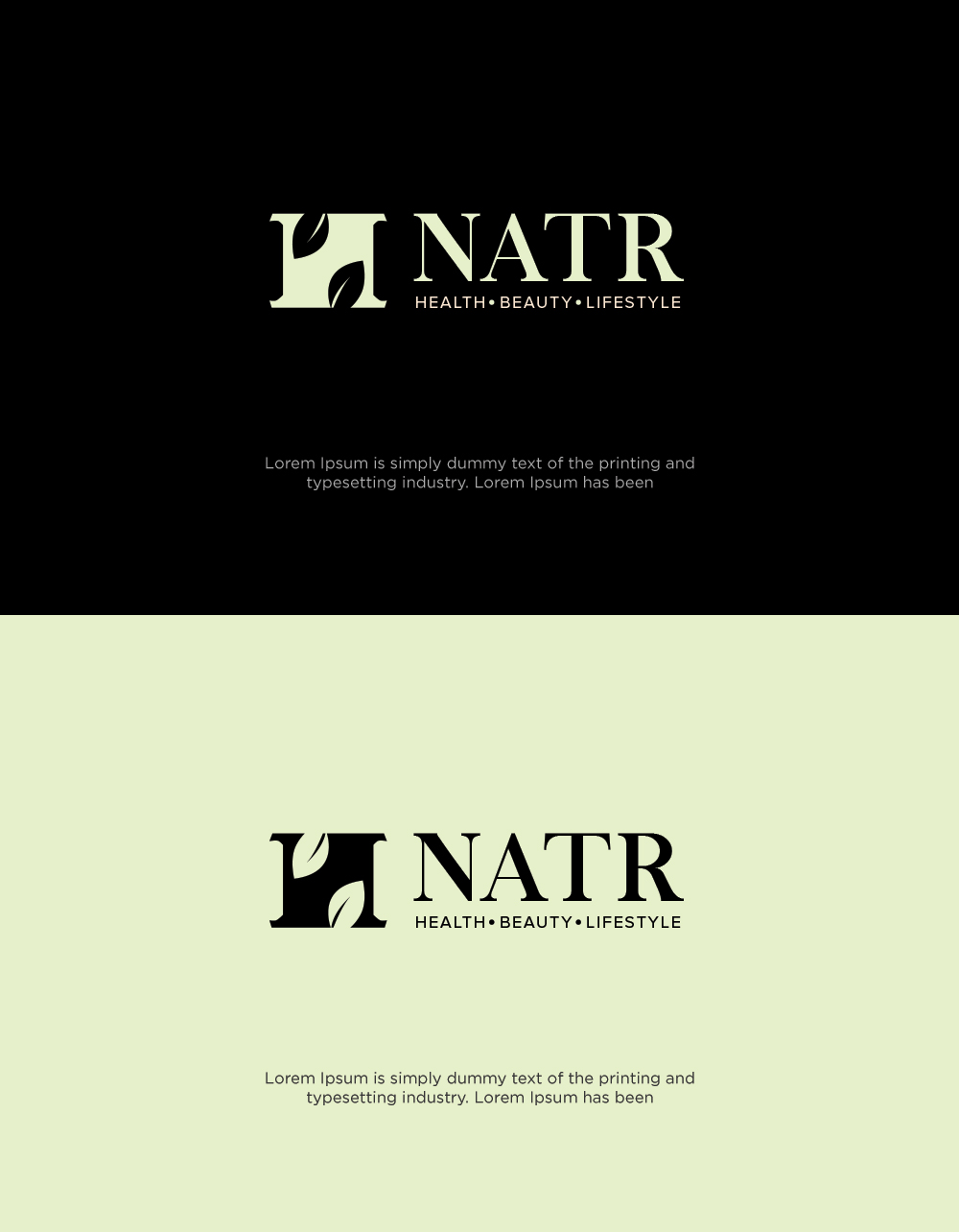 Diseño de Logo por luthfanajah 2 para NATR Health & Beauty | Diseño #22465007