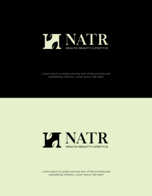 Logo Design by luthfanajah 2 for NATR Health & Beauty | Design: #22465007