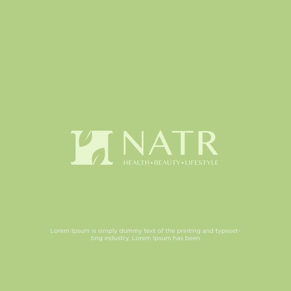 Diseño de Logo por luthfanajah 2 para NATR Health & Beauty | Diseño #22472421