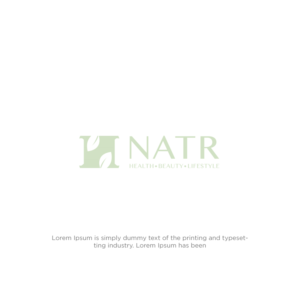 Diseño de Logo por luthfanajah 2 para NATR Health & Beauty | Diseño: #22472422