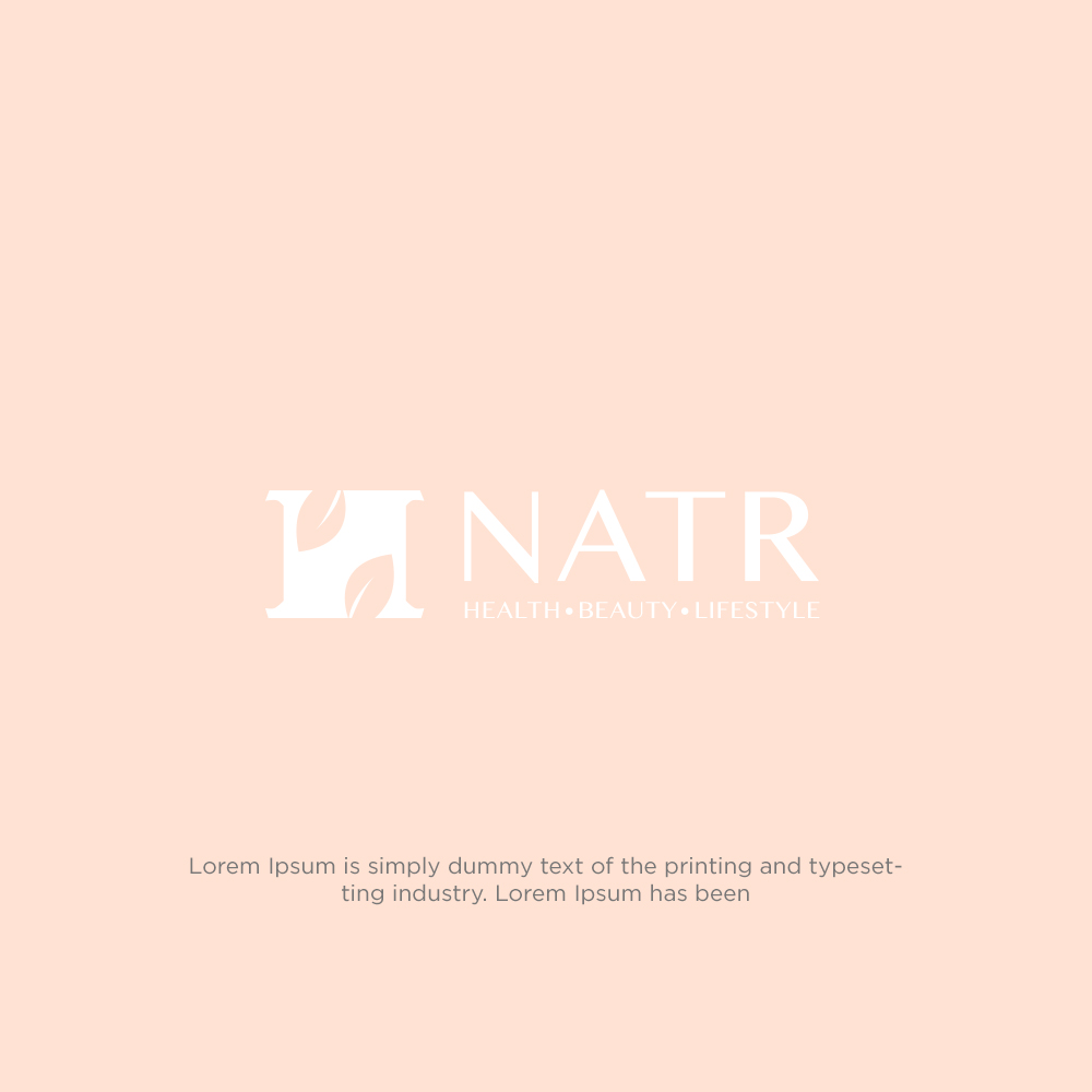 Diseño de Logo por luthfanajah 2 para NATR Health & Beauty | Diseño #22472423