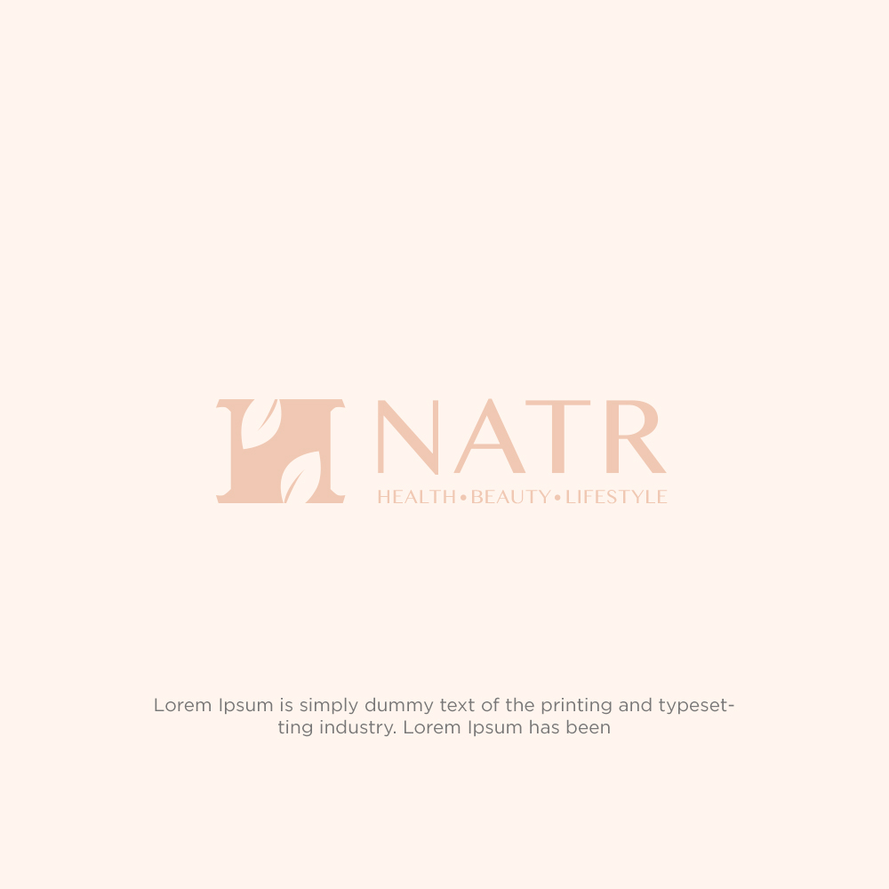 Diseño de Logo por luthfanajah 2 para NATR Health & Beauty | Diseño #22472424