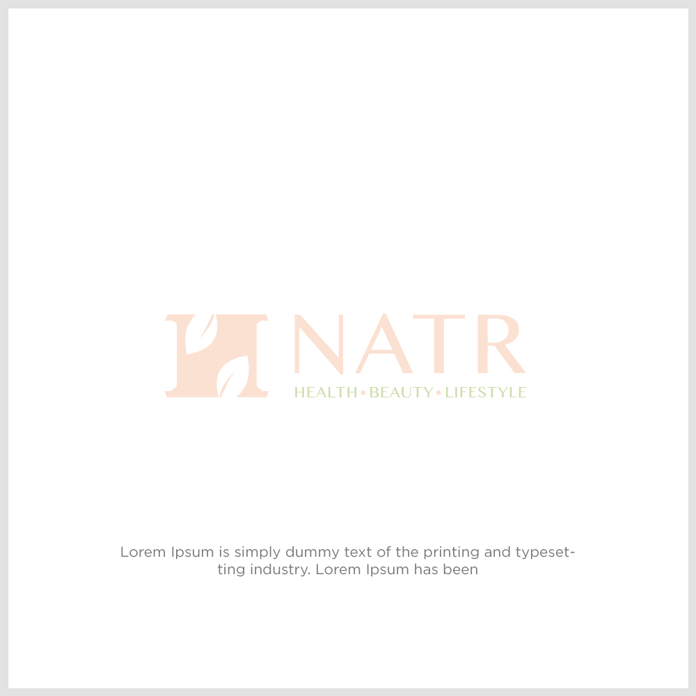 Diseño de Logo por luthfanajah 2 para NATR Health & Beauty | Diseño #22472425