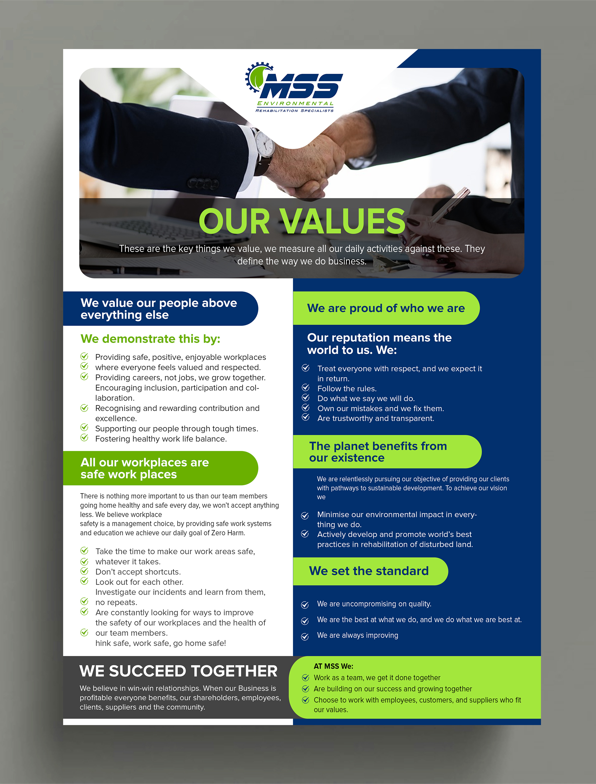 Graphic Design by SAI DESIGNS for Mine support Services Pty Ltd | Design #22427549