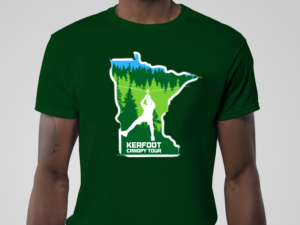 T-shirt Design by aneela for Kerfoot Canopy Tour | Design: #22432069